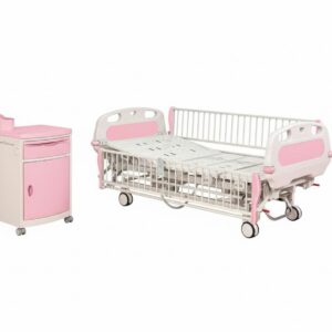 LIT D'ENFANT MANUEL A TROIS MANIVELLES